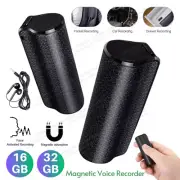 16/32GB Digital Spy Activated Recorder Voice Mini Hidden Audio Recording Device