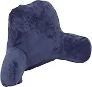 Zerodeko Elegant Velvet Pillow Reading Backrest for Bed Living Room Gamer Pillow Arm Rest