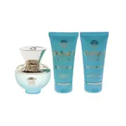 3pc Versace Dylan Turquoise EDT Fragrance Spray & Body Care Set For Women 50ml