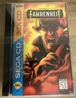 Fahrenheit (Sega CD / Sega 32X CD, 1995) brand-new, factory sealed, unopened