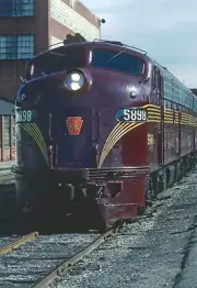 PRR 5898 Special, Corning, NY on October 9, 1987 04 5 x 7 Photo