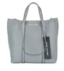 NWT Marc Jacobs The Tag Tote Rock Grey Leather Bag -$395 Retail