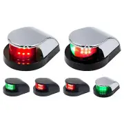 12V Red Green LED Marine Navigation Bow Light for Fishing Boats Sailboats