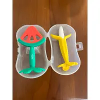 在飛比找蝦皮購物優惠-韓國 Tgm 水果矽膠咬牙固齒器(附收納盒)+日本品牌香蕉矽
