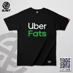 SLANT UBERFATS 短袖T恤 脂肪快遞 翻玩UBEREATS 脂肪外送服務 搞笑T恤 潮流T恤 幽默T恤