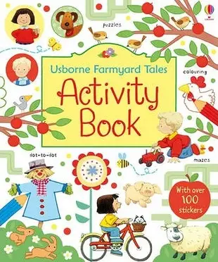 英國 Usborne 農場故事活動書 貼紙遊戲書【南風百貨】