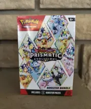Pokémon TCG Scarlet & Violet Prismatic Evolutions Booster Bundle