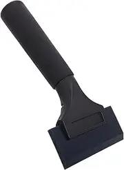 Mikinona Car Film Scraper Cleaning Tools Ice Scraper Automotive Cars Car Mirror Squeegee Mini Squeegee for Car Windows Side Mirror Squeegee Tint Tools Window Squeegee Window Wiper Black TPU