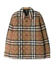 checked shirt type cotton suit S,XL,XS,L,M brown