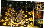 Solar Lanterns Outdoor Waterproof, Snowflake Christmas Style Snowflake