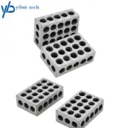 1-2-3 Blocks 23 Holes .0002" Machinist 123 Jig 2 Matched Pair High Precision