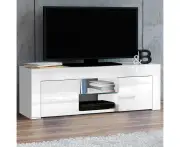 Artiss Entertainment Unit TV Cabinet 130cm White Ivan