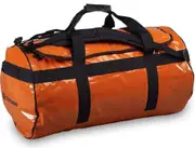 Caribee Kokoda 90L Duffle Bag - Orange/Black Straps