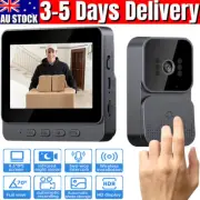 2.4G Wireless Video Door Bell Intercom System with IPS Monitor Doorbell Camera