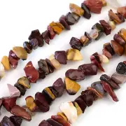 Natural Mookaite Chip Beads 32” Strand 5~8mm Jewelry Making Bulk Loose