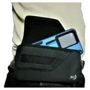 Phone Pouch For Galaxy S21 Ultra S20 Holster Belt Clip Case Holder Sideways( NI)