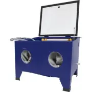 Mechpro Blue Sand Blasting Cabinet 90L