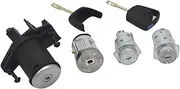 Complete Lock Set Ignition Switch Left Right Door Lock Trunk Lock, for Ford, FIGO car Door Lock