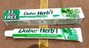 New Basil Dabur Herb'l natural toothpaste 100 g