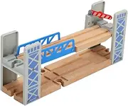 DIY Track Toys Train Tracks Toys Wooden Railroad Bridge Tank Engine Train Sets