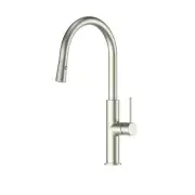 Greens Maci Pull Down Sink Mixer-Brushed Nickel-212025421