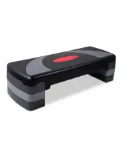 [Everfit] Exercise Home Gym Fitness Block Riser Bench Aerobic Step in Black