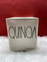 Rae Dunn Quinoa Canister Rectangle Brand New LL Magenta Farmhouse ~ No Lid!