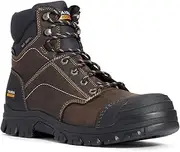 [ARIAT] Men's MNS Treadfast 6" H2o St Drk BRN Fire and Safety Boot