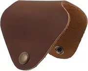 Cable Earphone Organizer Stylish Leather Pouch Cord Winder for Desk Car