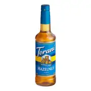 Torani Sugar-Free Hazelnut Flavoring Syrup 750 mL 880532002