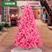 SALE 6FT 1.8M Pink Christmas Tree Xmas Decoration 712 PVC Tips Metal Stand