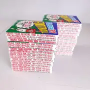 Fleer 91 Football Cards Unopened Packs Lot 30 Pro Visions Limited Edition NFL