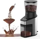 ADVWIN Burr Coffee Grinder, Automatic Grinding Machine, 18 Cup Capacity of Drip