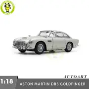 1/18 Aston Martin DB5 DB 5 Goldfinger W/Weapons Silver Autoart 70296 Model Car