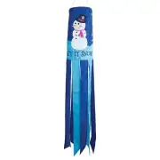Let it Snow 40" Christmas Holidays Windsock