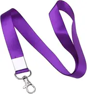 jojofuny 1Pcs Strap Lanyard with Safety Breakaway Clip for Id Badge Holder Key Strap Metal Clip for Business Events Personal Use