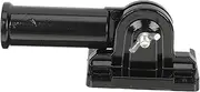 BESPORTBLE Wall Mounted Adjustable Flagpole Bracket Black Practical Holder for Outdoor Flag Display Weatherproof Design with Coating for Use House Walls