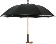 Sunny Umbrella Cane Umbrella Lightweight Non-Slip Wind-Proof and UV-Proof with Reflective Strips,Suitable for The Elderly Or Anyone in Need