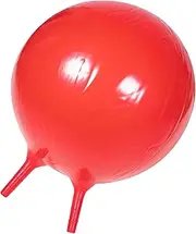 Vaguelly Jumping Ball Croissant Balls Balloon Bounce Accessories Small Bobble Solid Color Funky Flying Portable Chopsticks Buoy Inflatable Equipment Red PVC