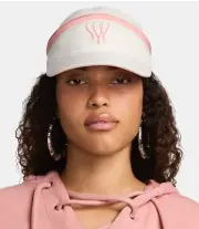Nike Dri-FIT Fly Unstructured Cap / Visor White Serena Williams Design Crew M/L