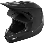 Kinetic Matte Black Offroad Helmet