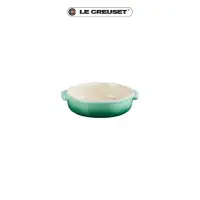 在飛比找momo購物網優惠-【Le Creuset】瓷器西班牙小菜盤14cm(迷迭香綠)