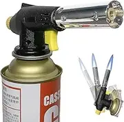 Kitchen Butane Blow Torch, Professional Butane Gas Torch with Adjustable Flame, Bakeware Cooking Gifts