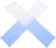 [ANDRESLAD] Unisex Gradient Design Sun Protection Sleeves Cooling Arm Sleeves Uv Blocking for Women's Men's Gardening Sports