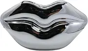 [DEBIMY] Women's Acrylic Clutch Handbag Cute Lip Shaped Evening Bag Acrylic Shoulder Crossbody Purse for Cocktail Party
