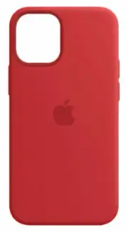 Apple Silicone Case with MagSafe for iPhone 12 mini - Red
