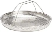 Goodful All-in-One Pan Steamer Basket, Premium Stainless Steel Construction, Dishwasher Safe, Perfect for Steaming Vegetables, Full Handle for Easy Use