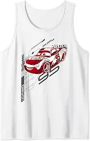 [Disney] Pixar Cars Foiled McQueen Tank Top