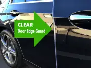 4pcs set CLEAR Door Edge Guard Trim Molding Protector Kit for NissModels 13-18 (for: Nissan)