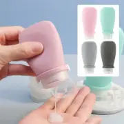 30ml/60ml/90ml Silicone Empty Travel Size Bottles Sub-packaging Storage Bottles+
